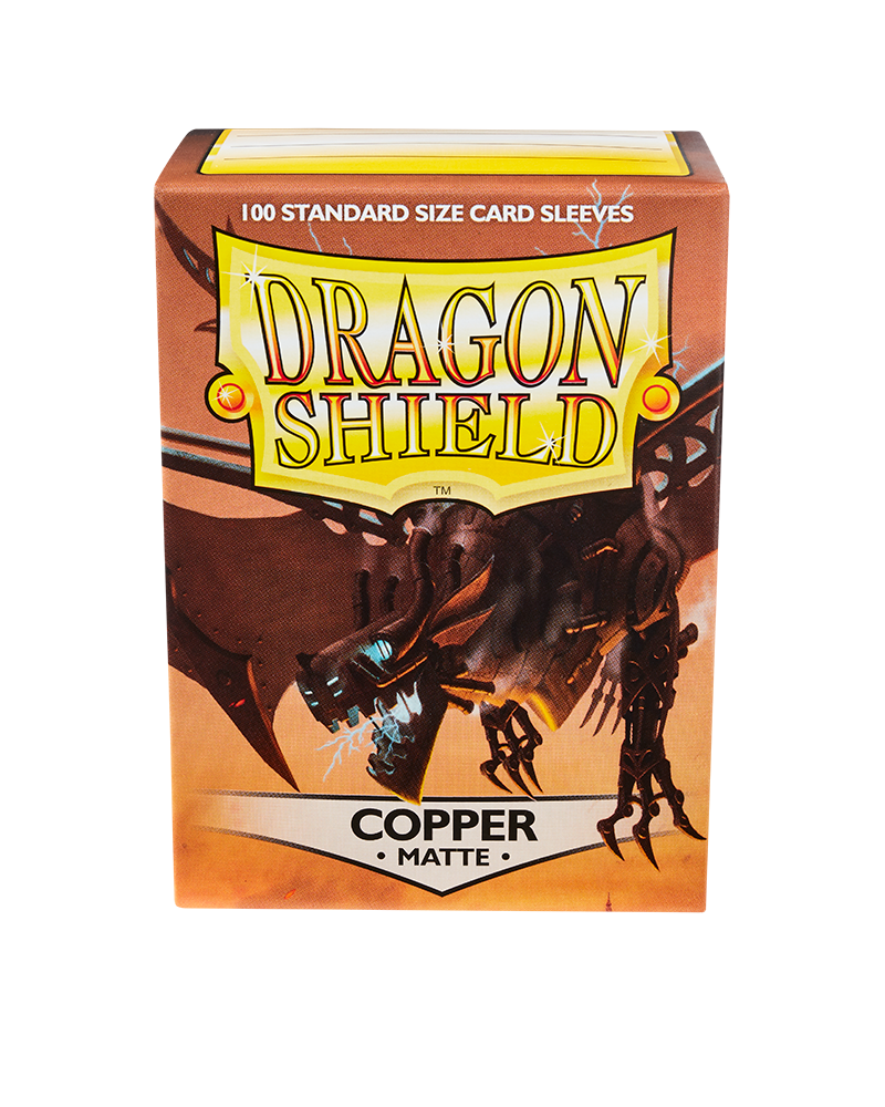 Dragon Shields: (100) Matte Copper