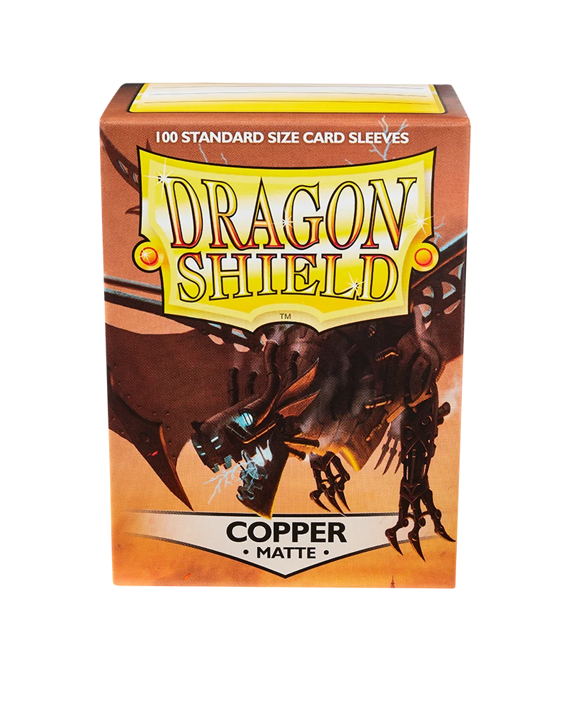 Dragon Shields: (100) Matte Copper