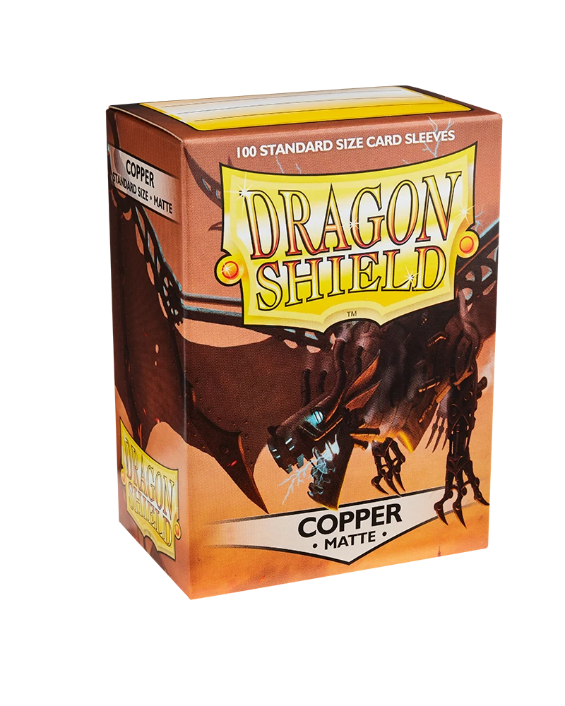 Dragon Shields: (100) Matte Copper