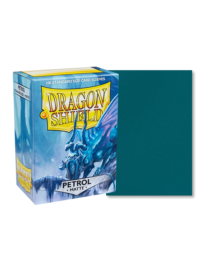 Dragon Shields: (100) Matte Petrol
