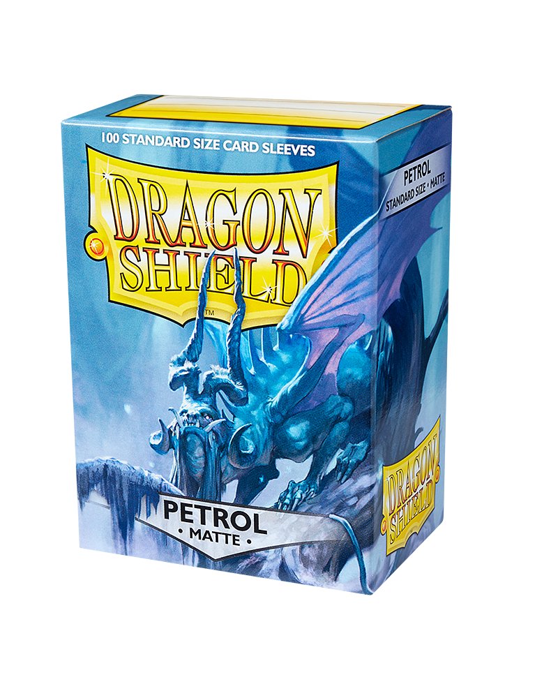 Dragon Shields: (100) Matte Petrol