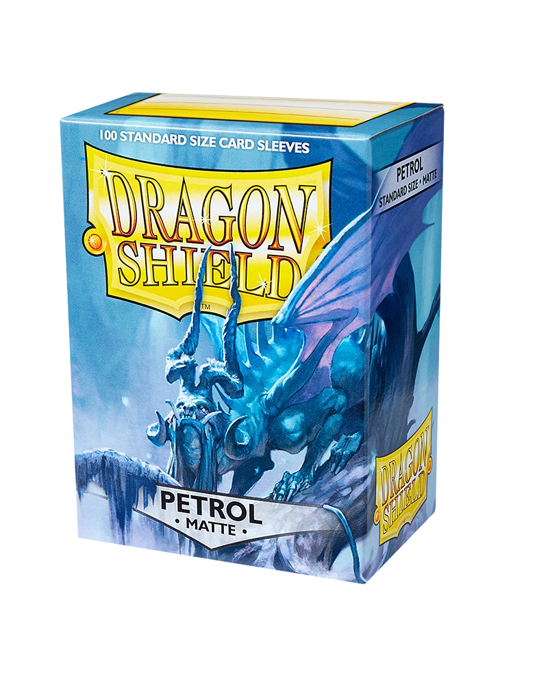 Dragon Shields: (100) Matte Petrol