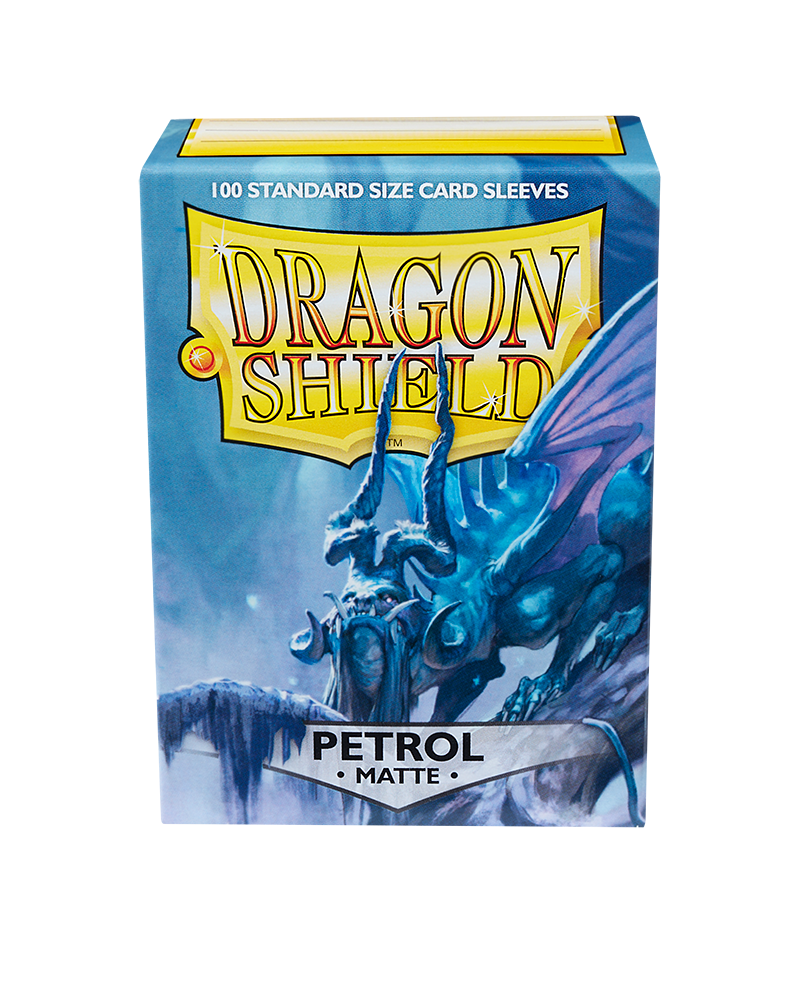 Dragon Shields: (100) Matte Petrol