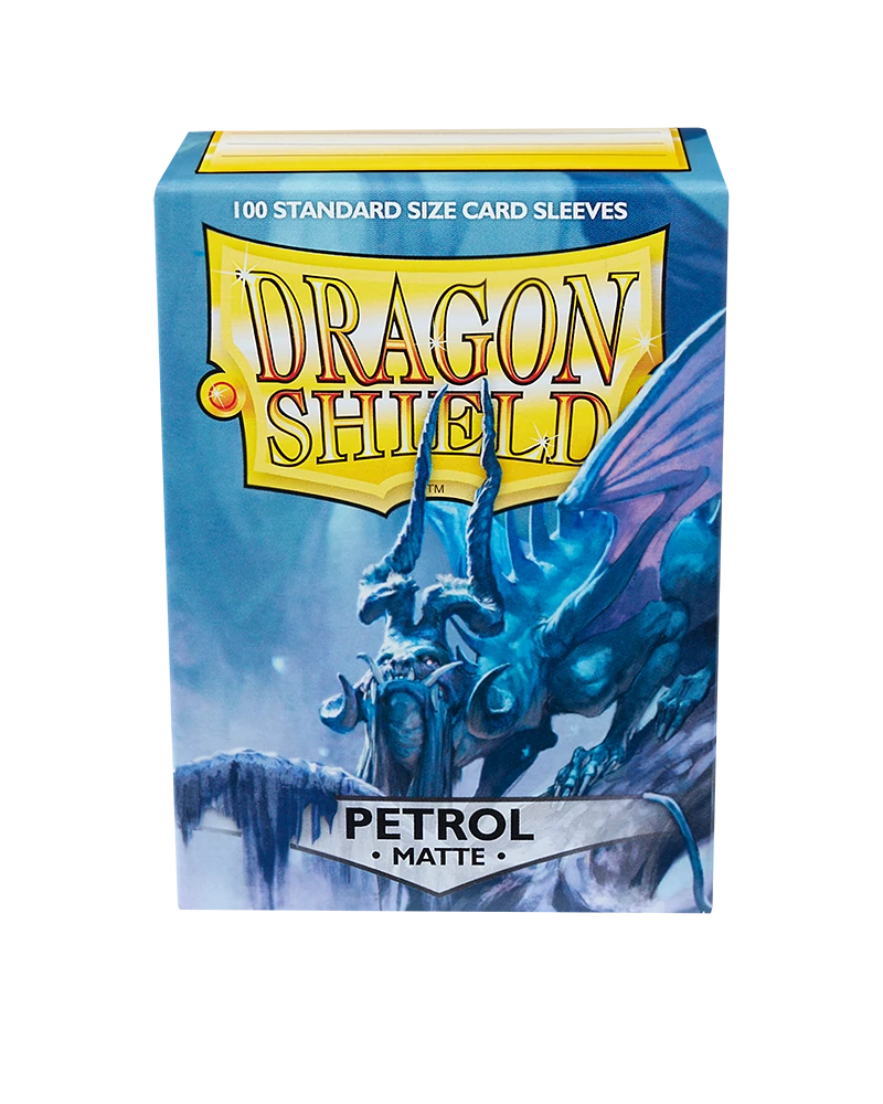 Dragon Shields: (100) Matte Petrol