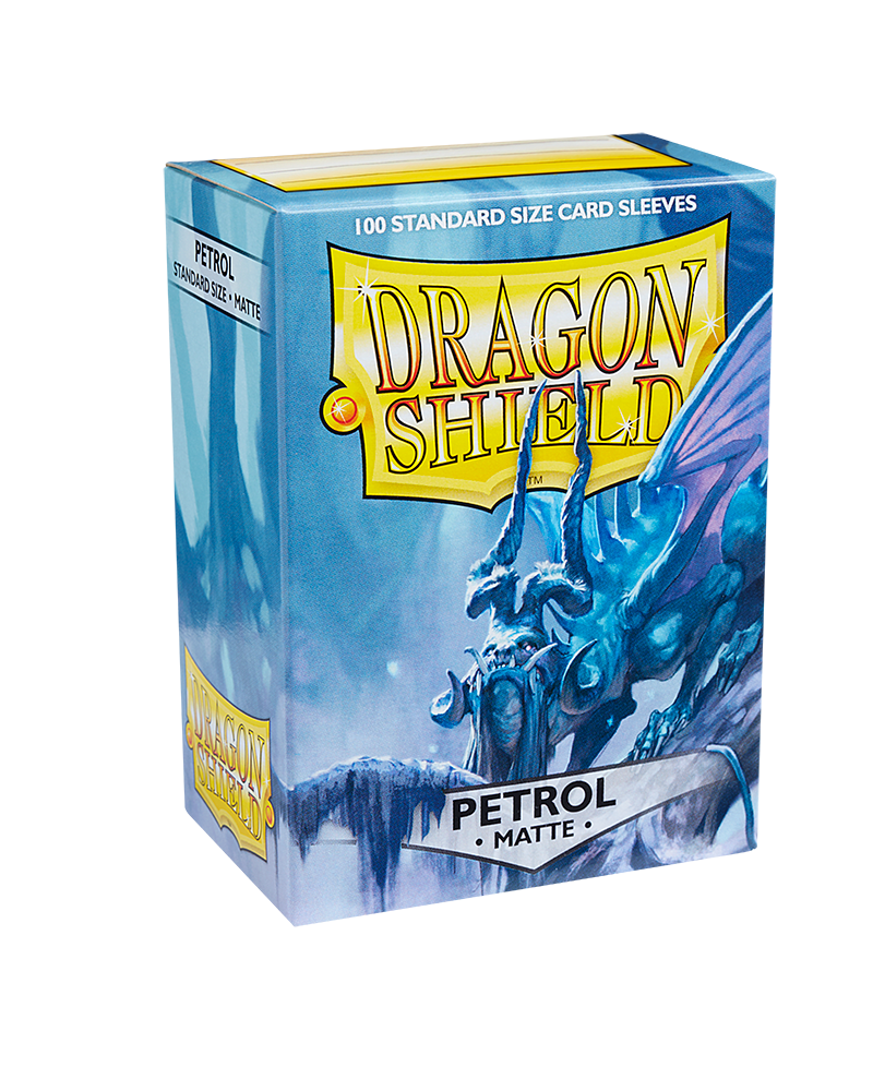 Dragon Shields: (100) Matte Petrol