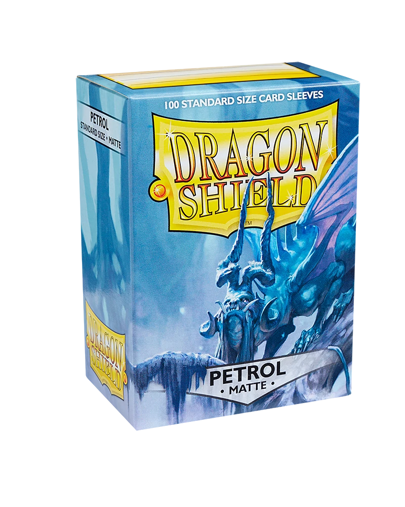 Dragon Shields: (100) Matte Petrol