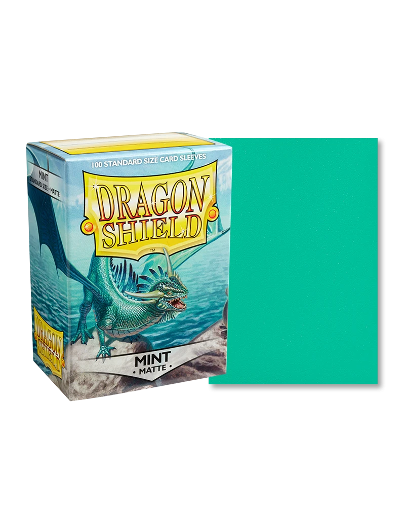 Dragon Shields: (100) Matte Mint