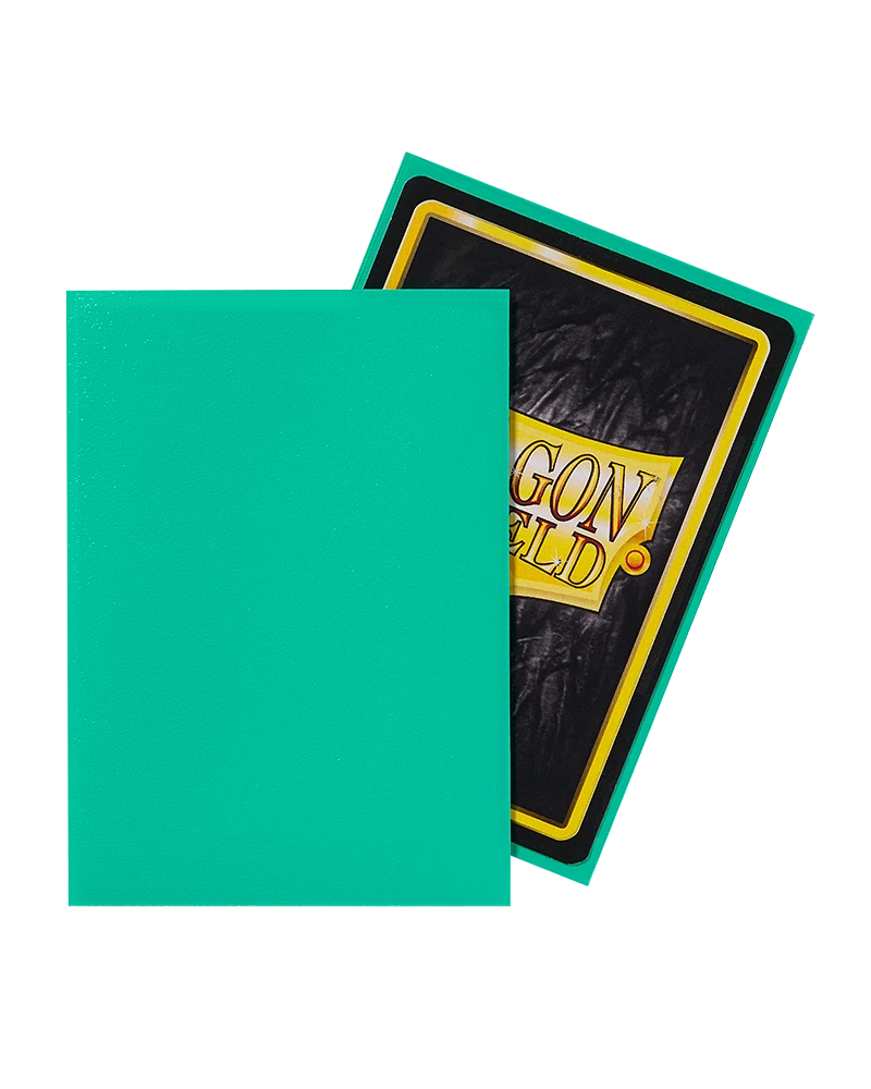 Dragon Shields: (100) Matte Mint