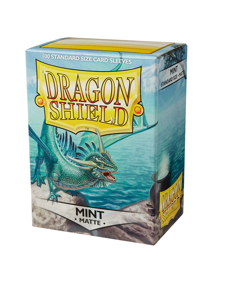 Dragon Shields: (100) Matte Mint
