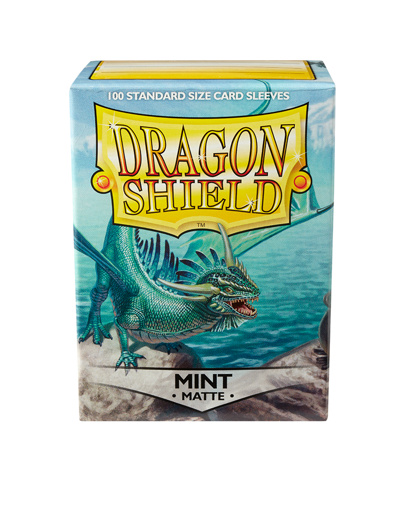 Dragon Shields: (100) Matte Mint