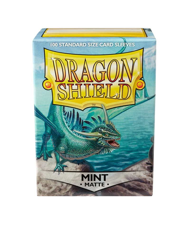 Dragon Shields: (100) Matte Mint