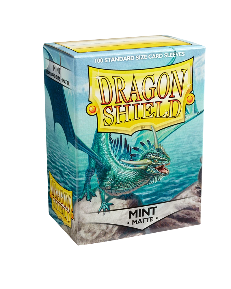 Dragon Shields: (100) Matte Mint