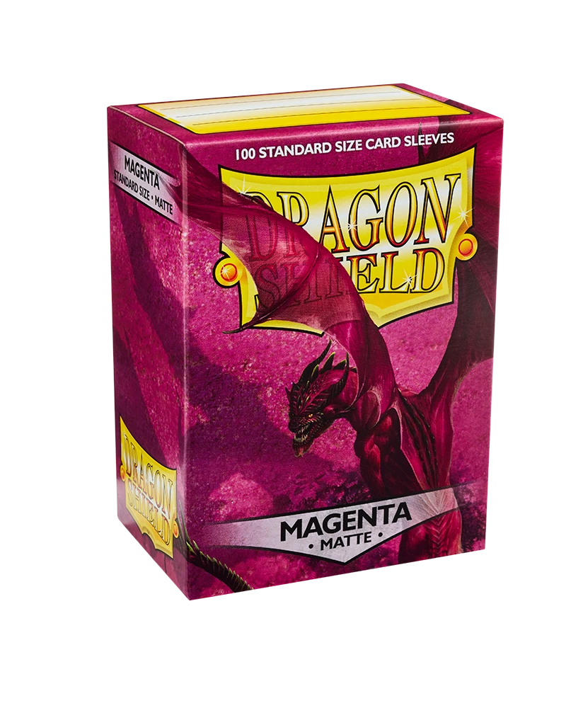 Dragon Shields: (100) Matte Magenta