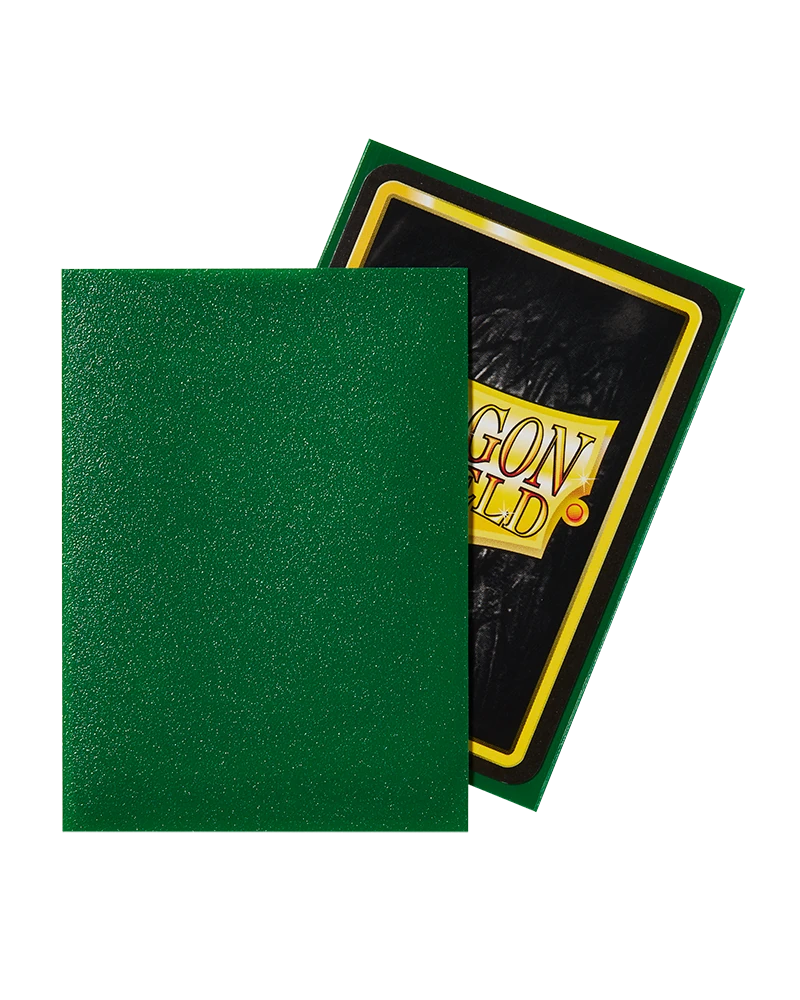 Dragon Shields: (100) Matte Emerald