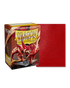 Dragon Shields: (100) Matte Ruby