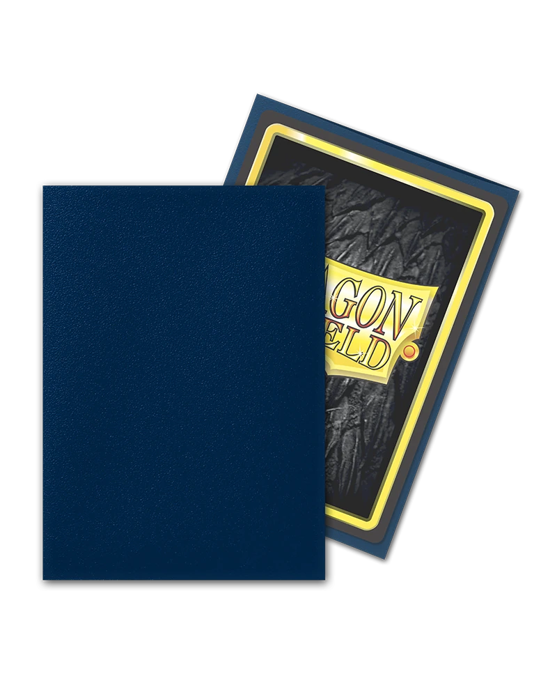 Dragon Shields: (100) Matte Midnight Blue