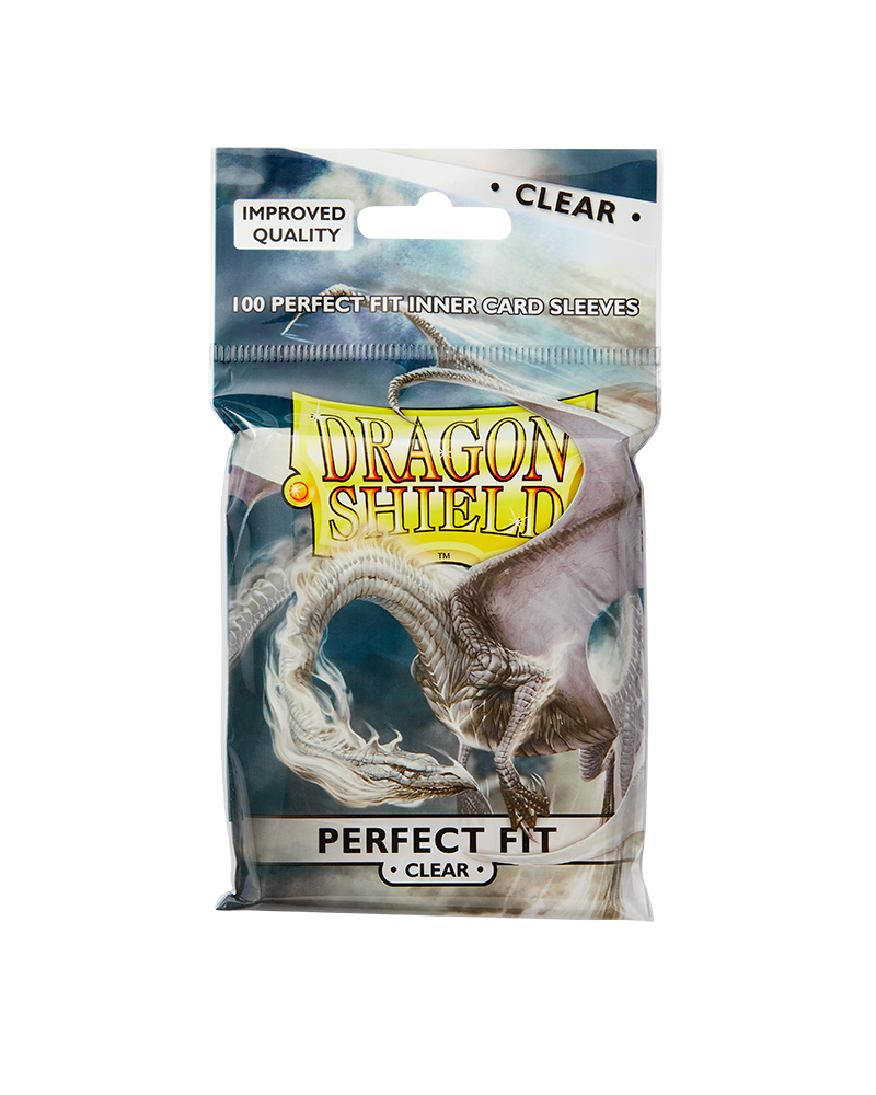 Dragon Shields Perfect Fit: (100) Clear Topload