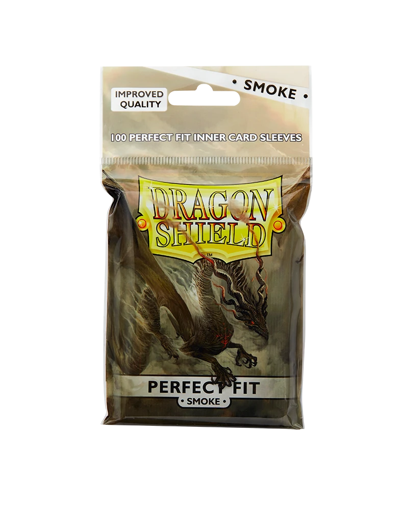 Dragon Shields Perfect Fit: (100) Smoke Topload
