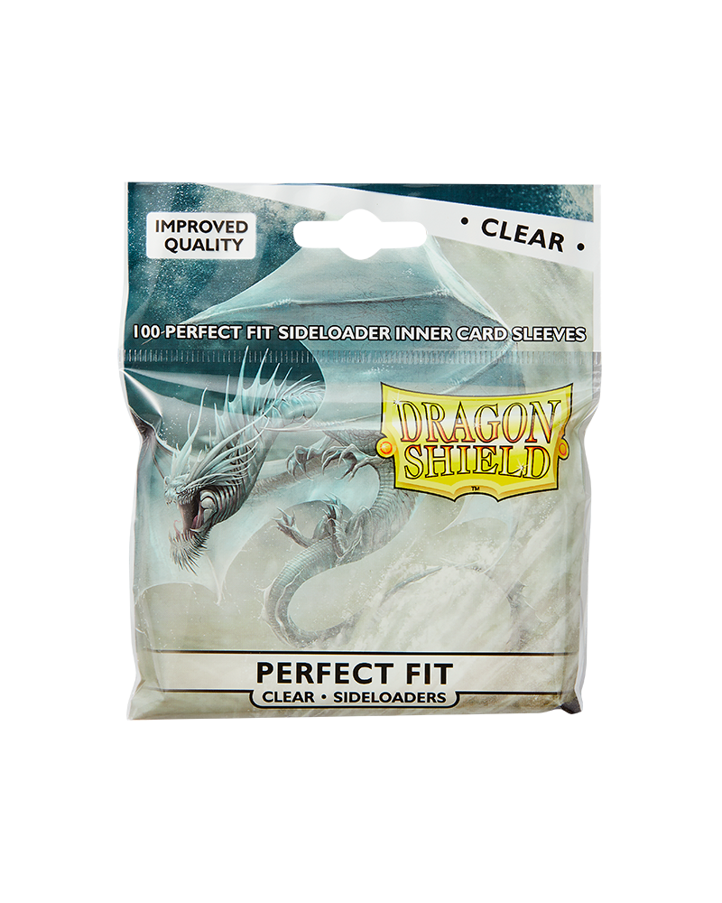 Dragon Shields Perfect Fit: (100) Side-Loading Clear