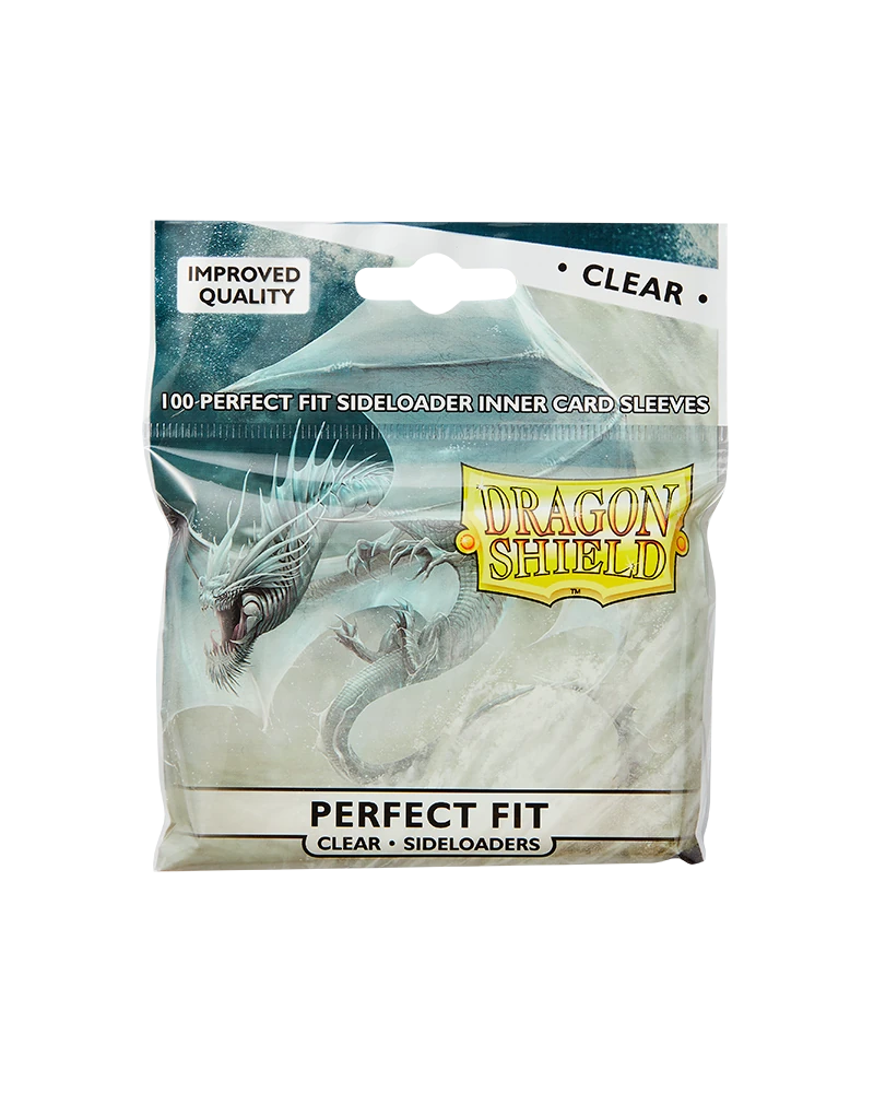 Dragon Shields Perfect Fit: (100) Side-Loading Clear