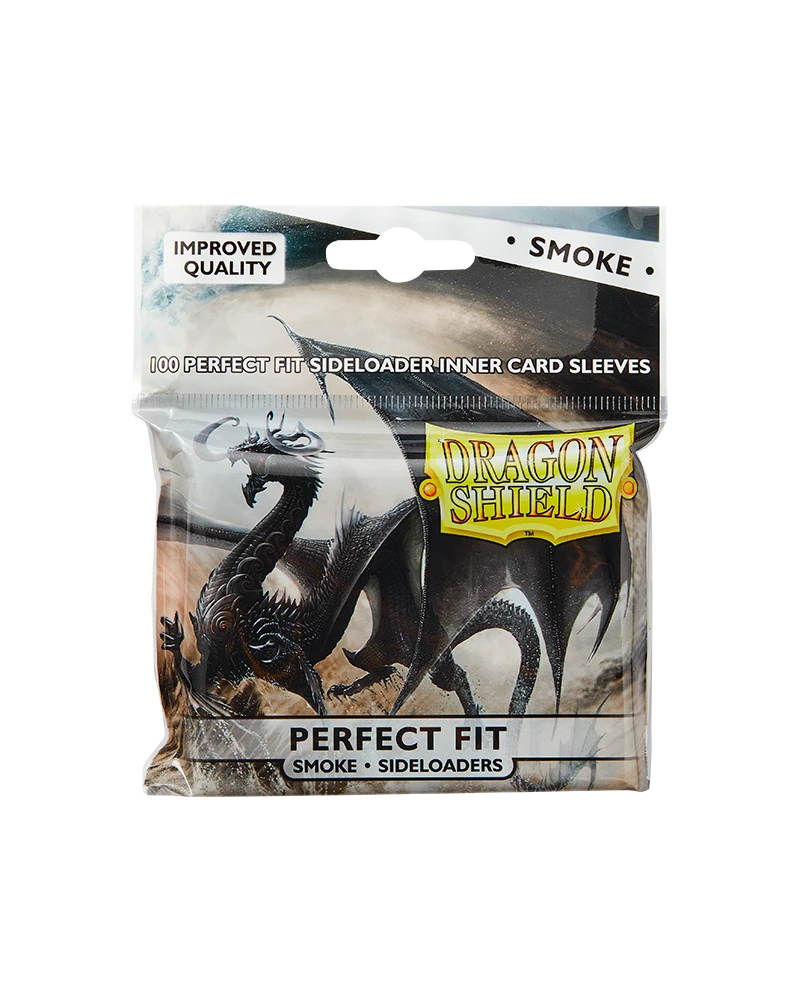 Dragon Shields Perfect Fit: (100) Side-Loading Smoke