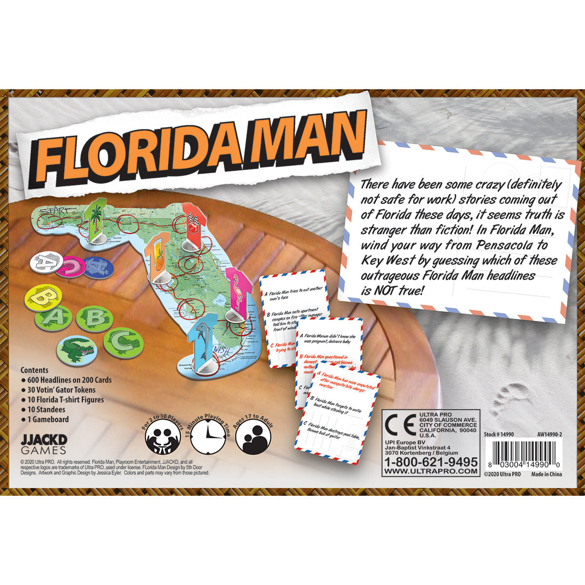 Florida Man: Spot the Fake News Party Game