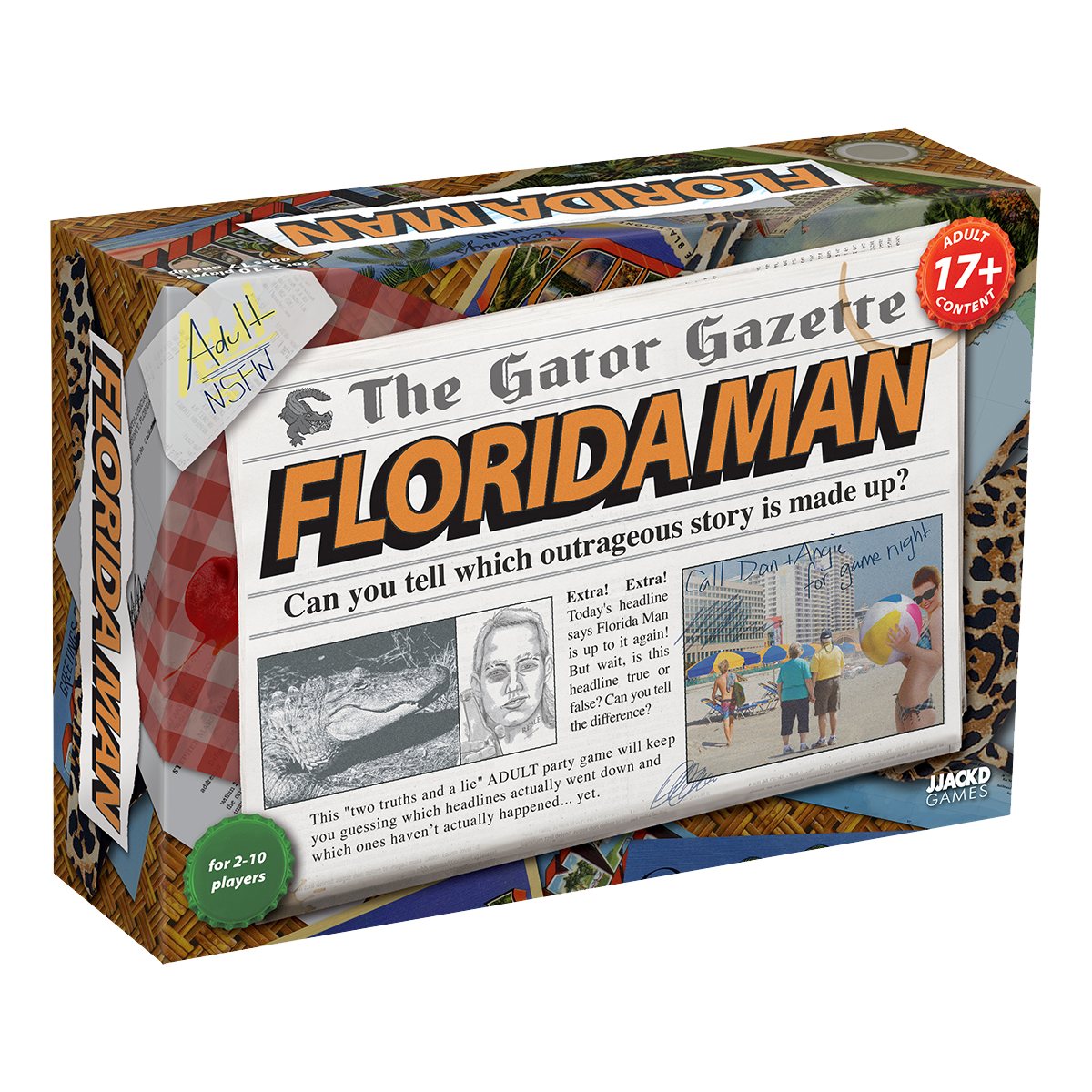 Florida Man: Spot the Fake News Party Game
