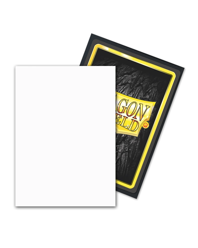 Dragon Shields: (100) Matte Dual - Snow