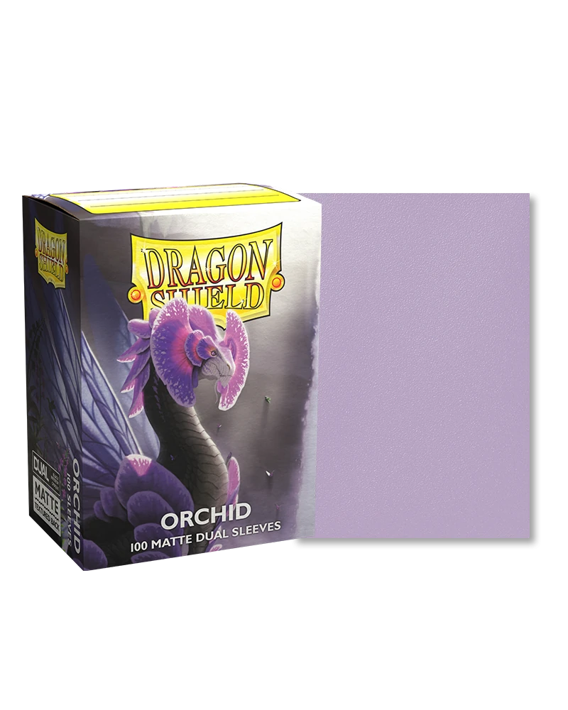 Dragon Shields: (100) Matte Dual - Orchid