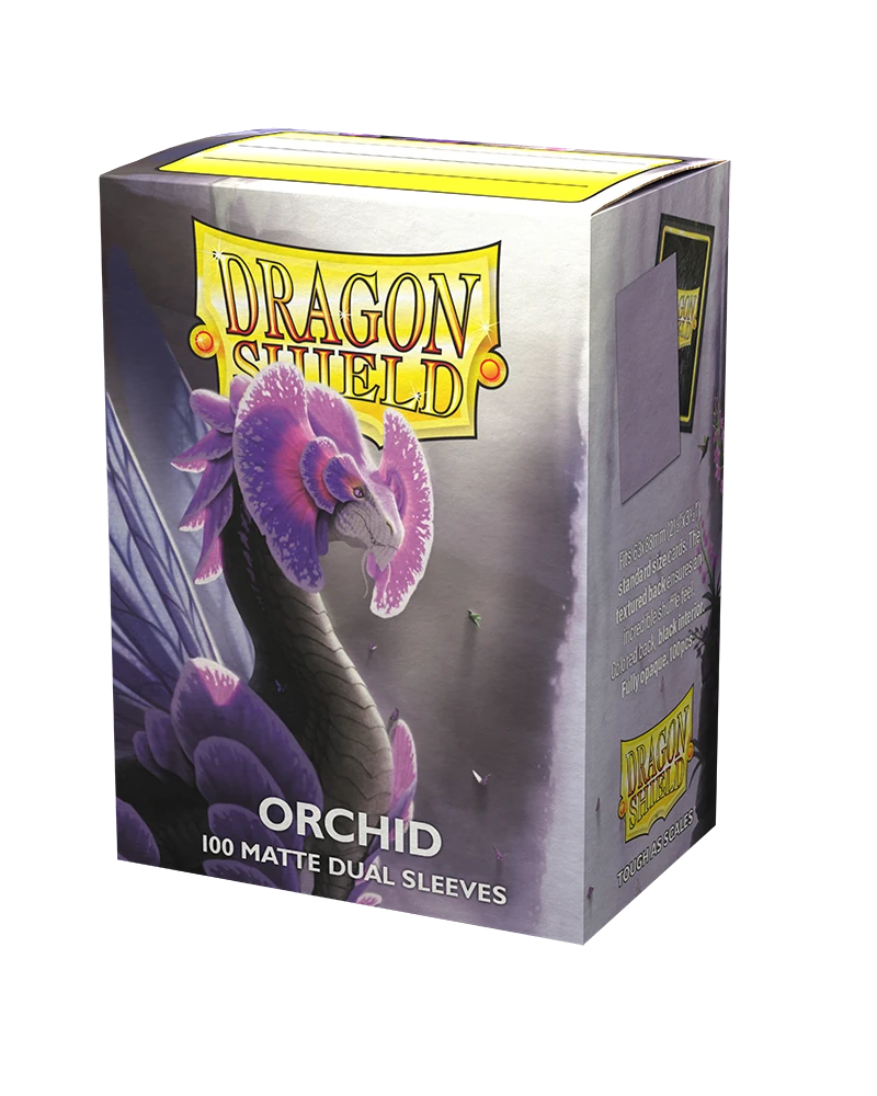 Dragon Shields: (100) Matte Dual - Orchid