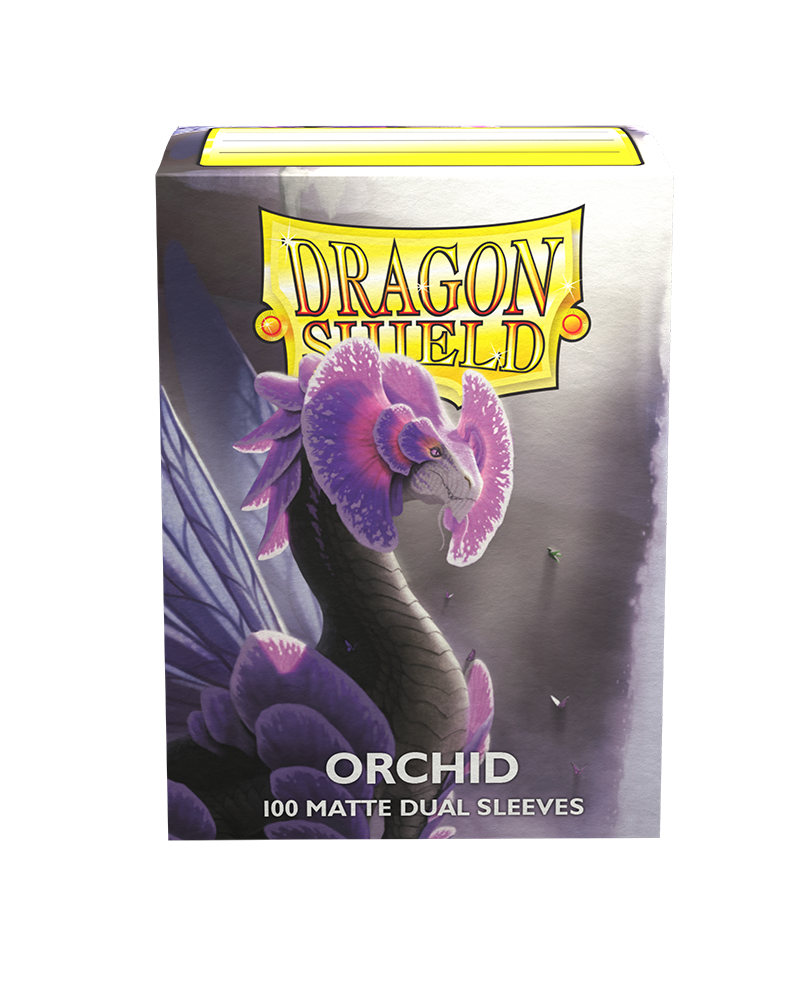 Dragon Shields: (100) Matte Dual - Orchid