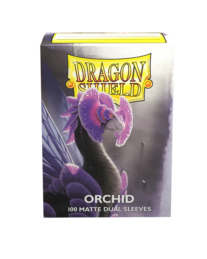 Dragon Shields: (100) Matte Dual - Orchid
