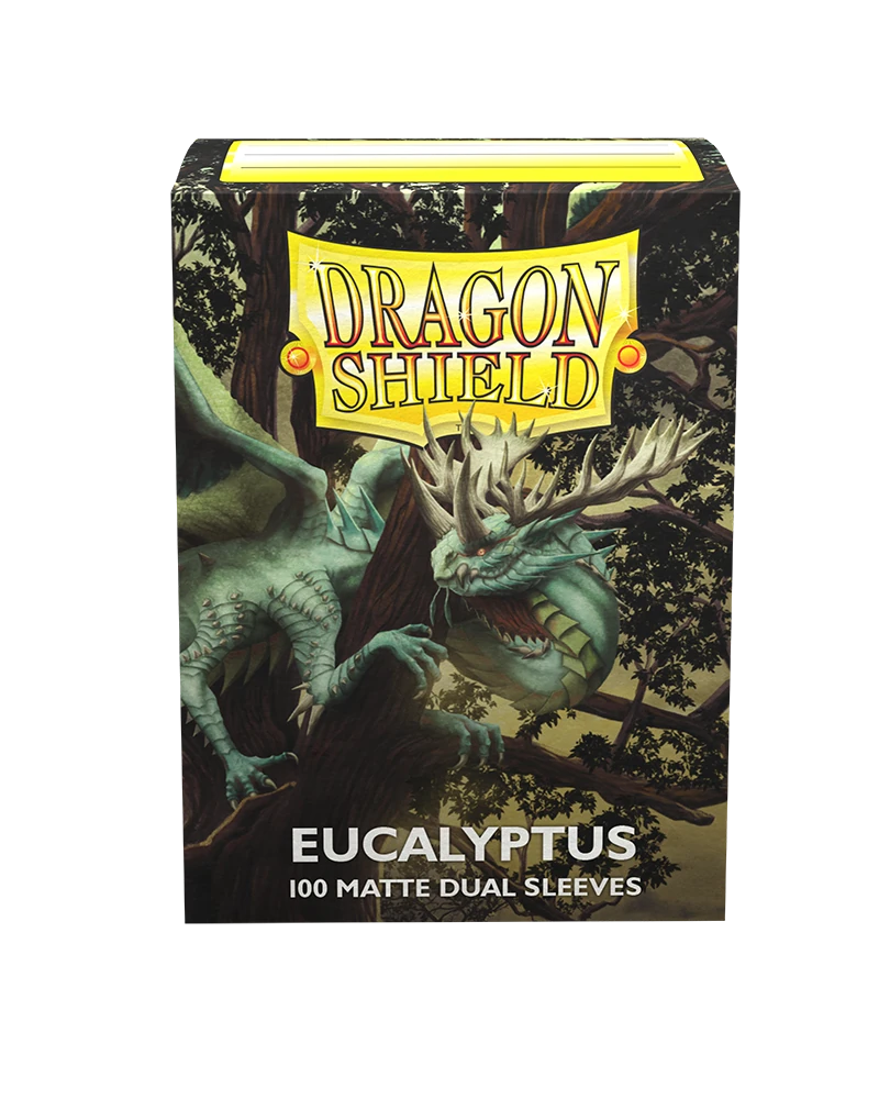 Dragon Shields: (100) Matte Dual - Eucalyptus