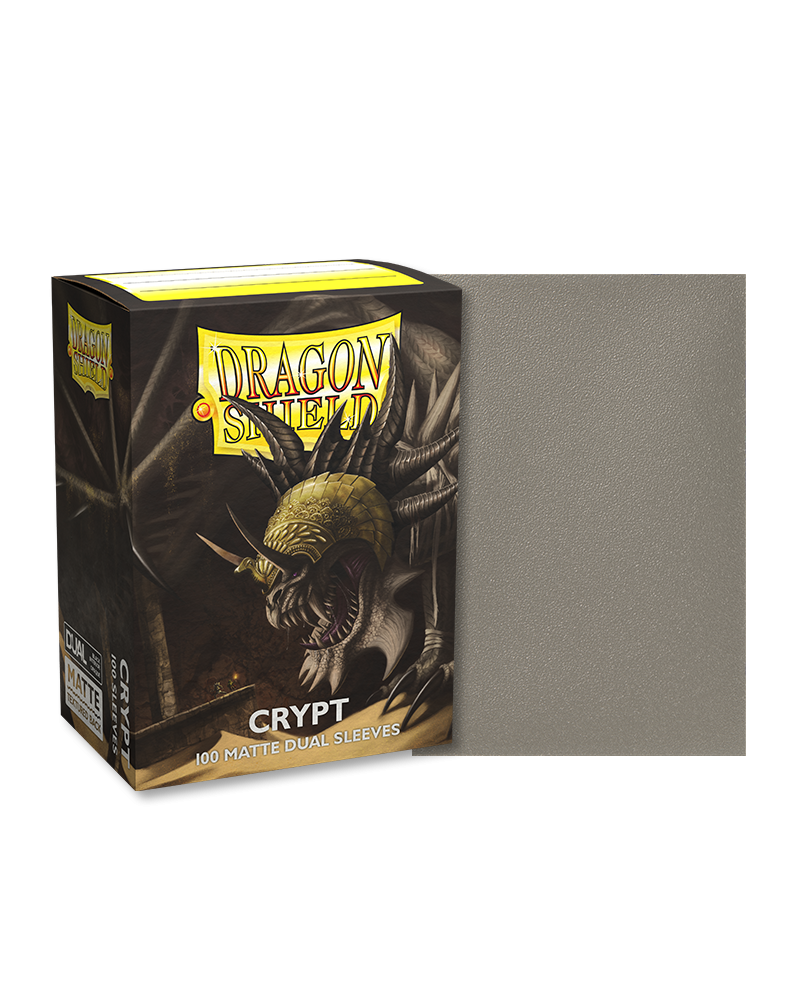 Dragon Shields: (100) Matte Dual - Crypt