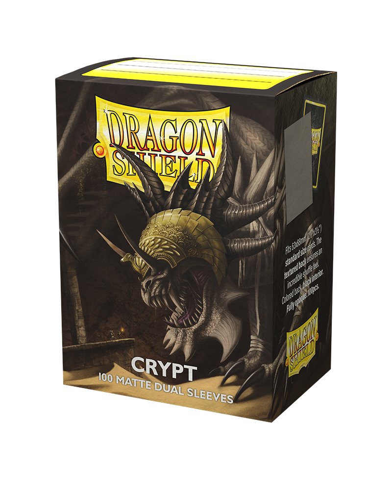 Dragon Shields: (100) Matte Dual - Crypt