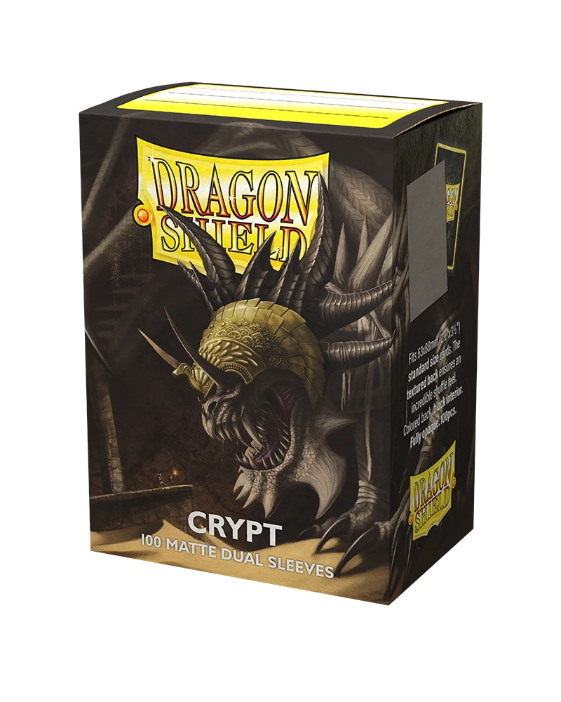 Dragon Shields: (100) Matte Dual - Crypt
