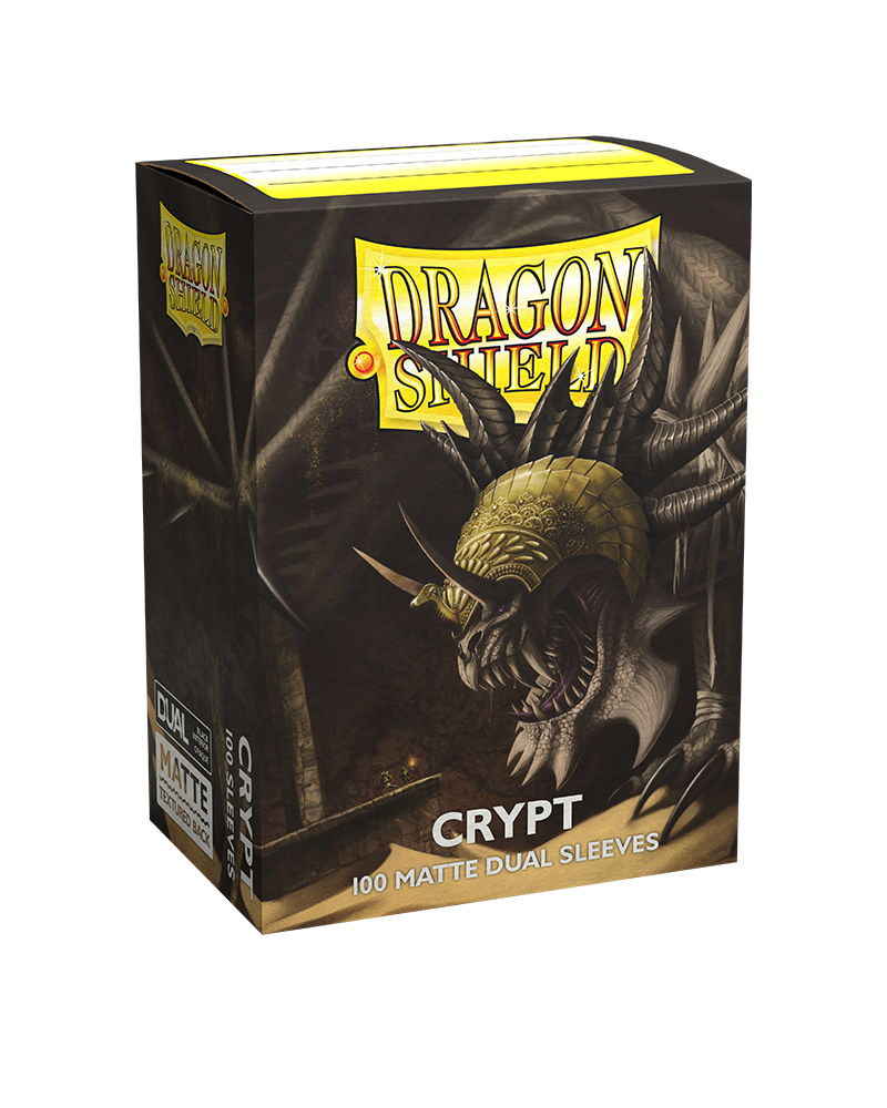 Dragon Shields: (100) Matte Dual - Crypt