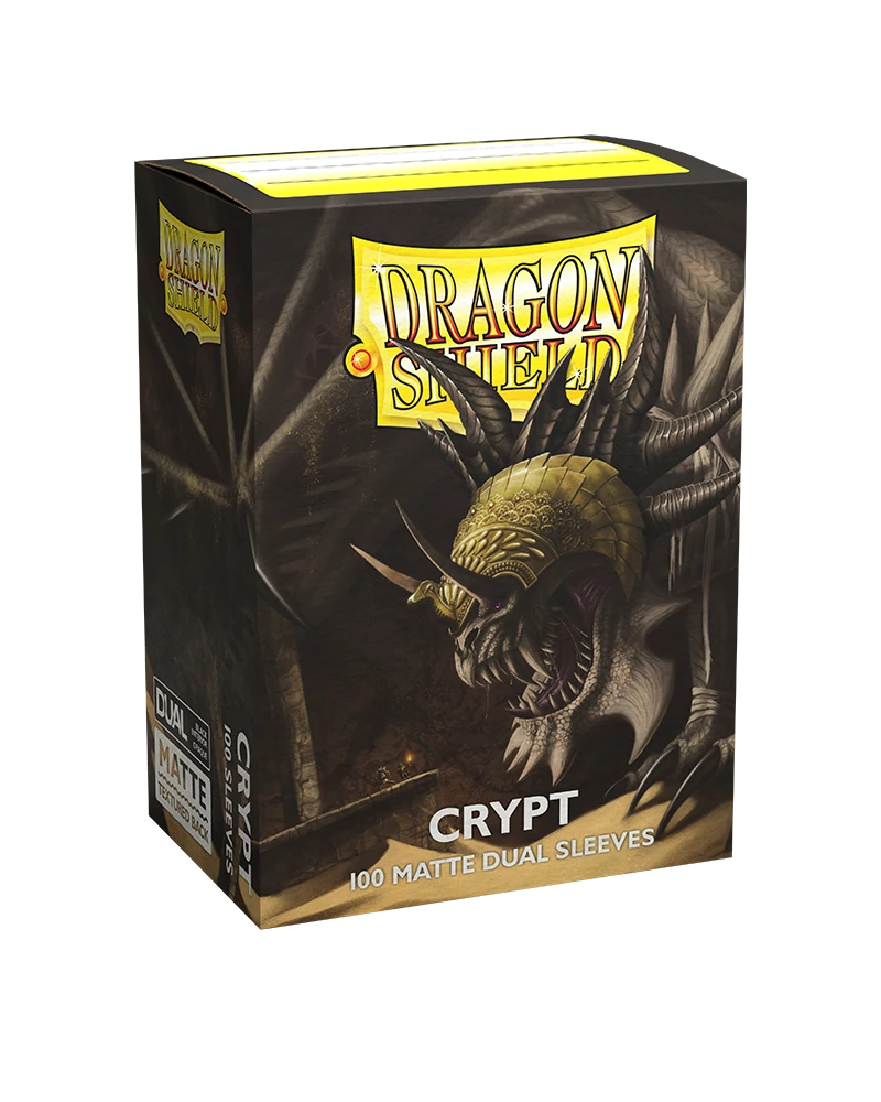 Dragon Shields: (100) Matte Dual - Crypt