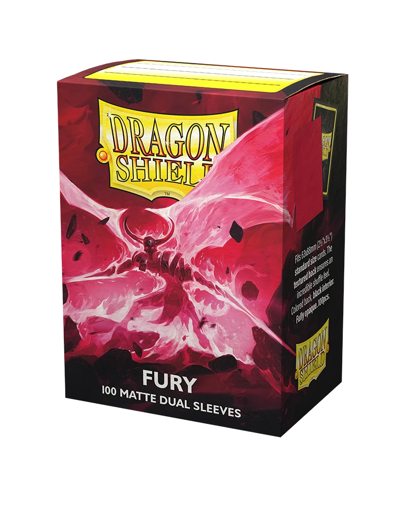 Dragon Shields: (100) Matte Dual - Fury