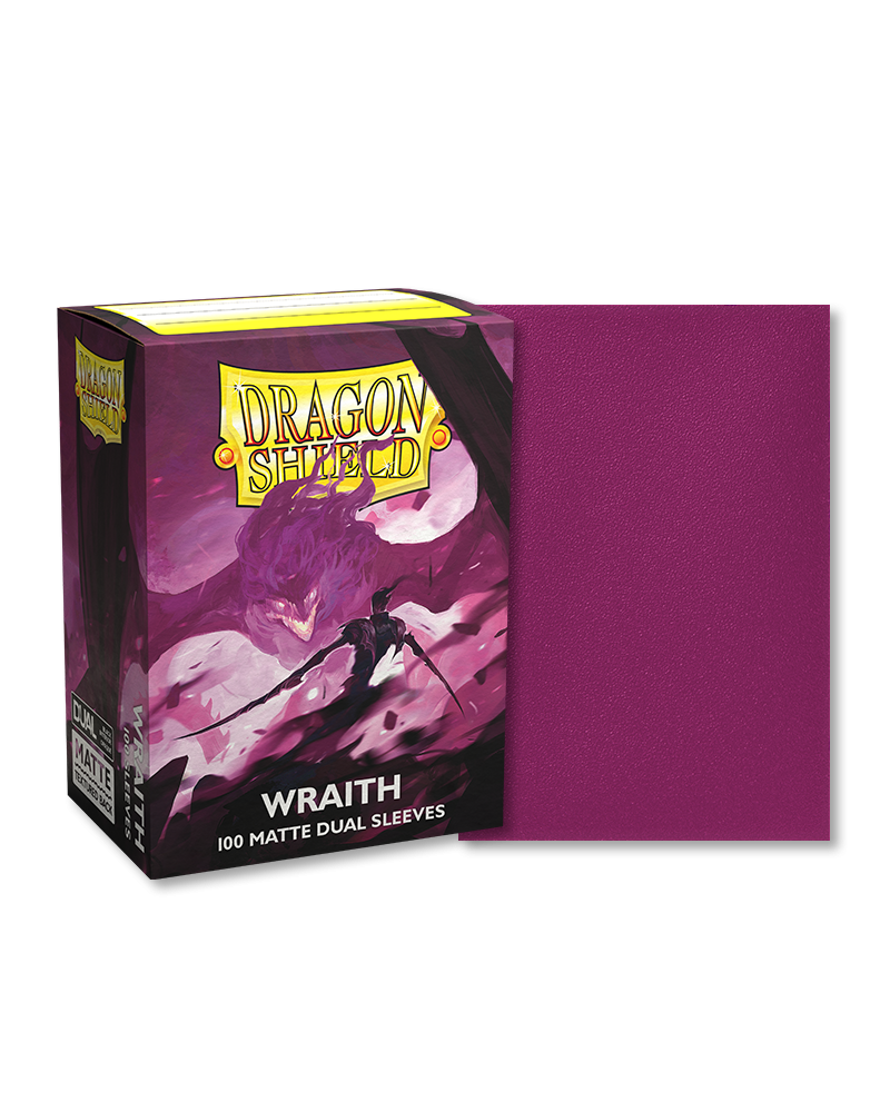 Dragon Shields: (100) Matte Dual - Wraith