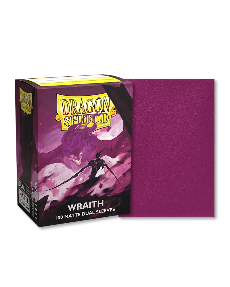 Dragon Shields: (100) Matte Dual - Wraith