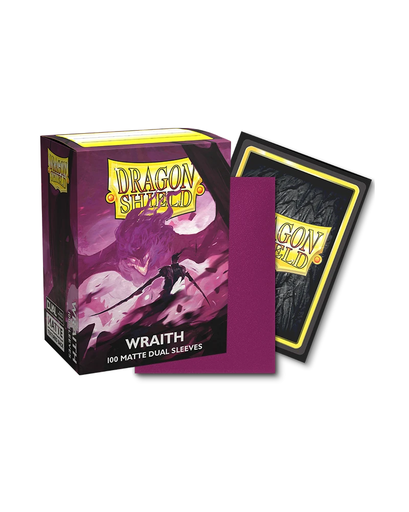 Dragon Shields: (100) Matte Dual - Wraith