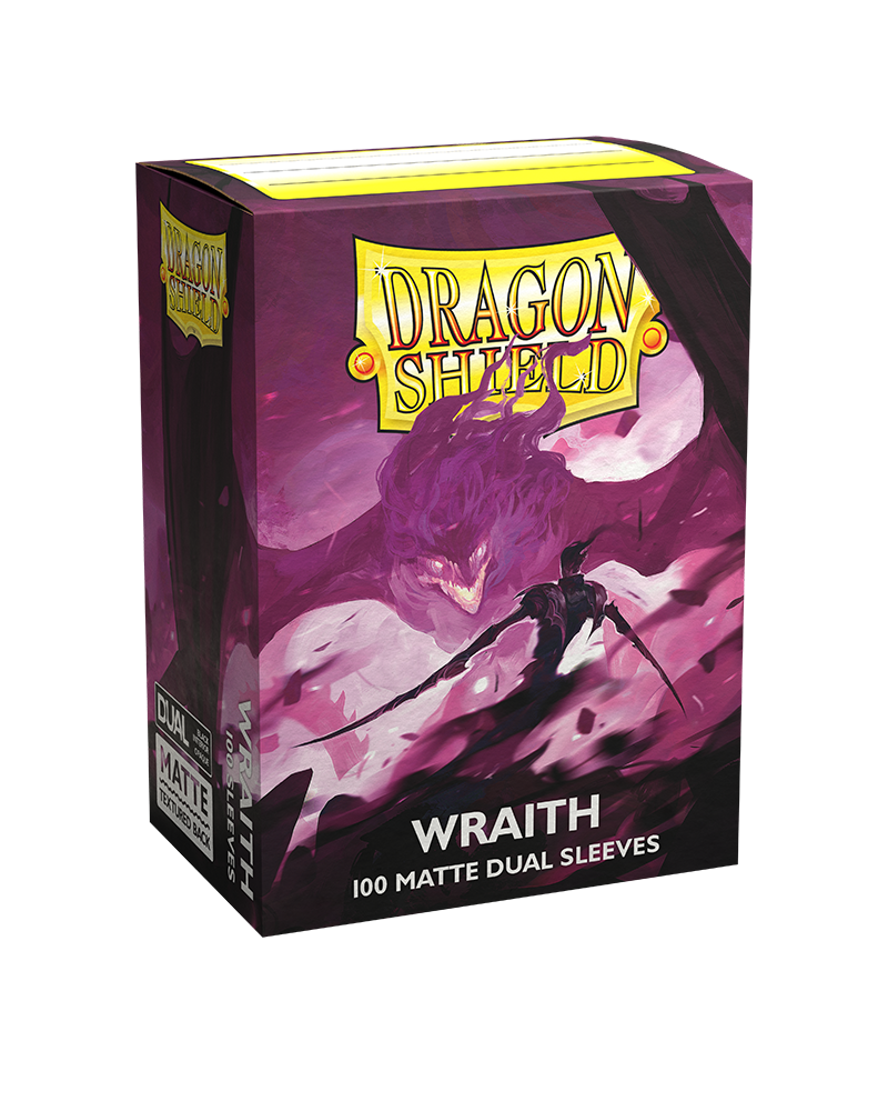 Dragon Shields: (100) Matte Dual - Wraith