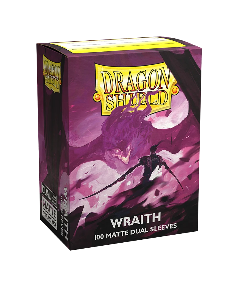Dragon Shields: (100) Matte Dual - Wraith