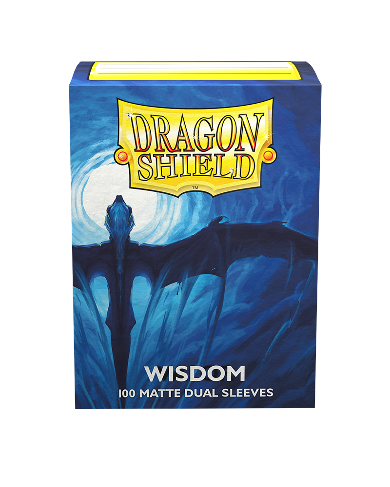 Dragon Shields: (100) Matte Dual - WIsdom