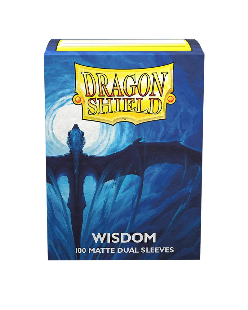 Dragon Shields: (100) Matte Dual - WIsdom