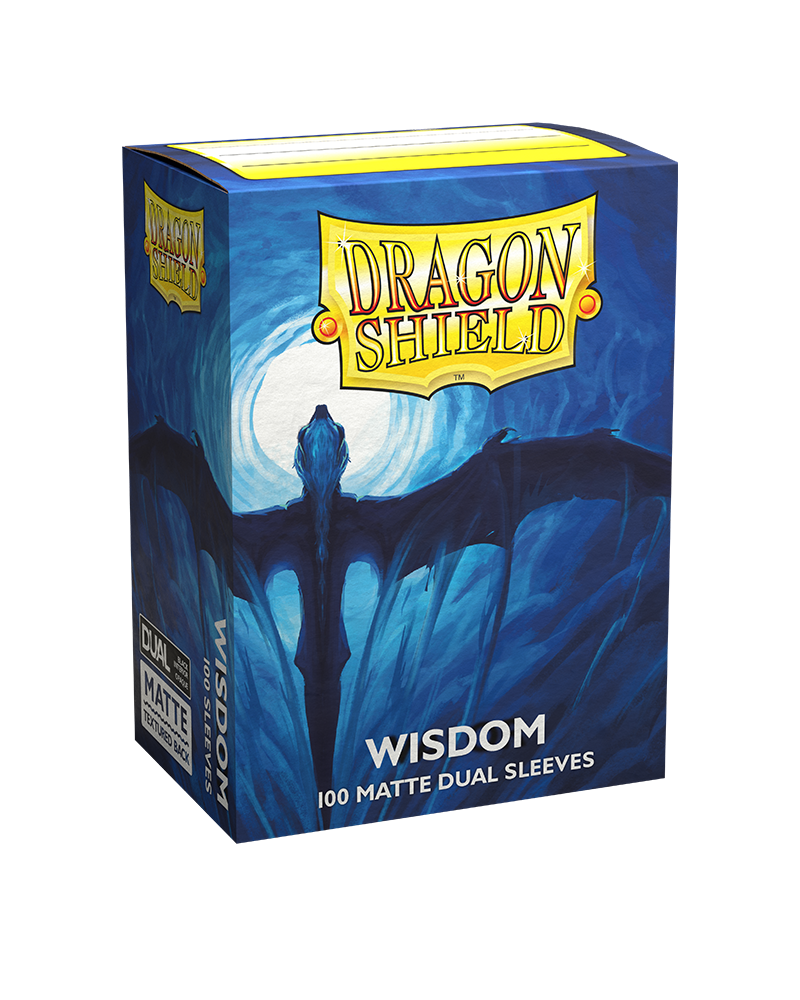 Dragon Shields: (100) Matte Dual - WIsdom