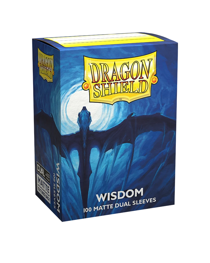 Dragon Shields: (100) Matte Dual - WIsdom