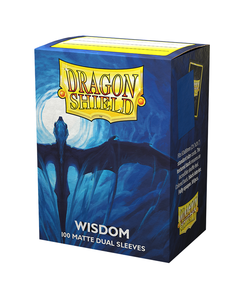 Dragon Shields: (100) Matte Dual - WIsdom