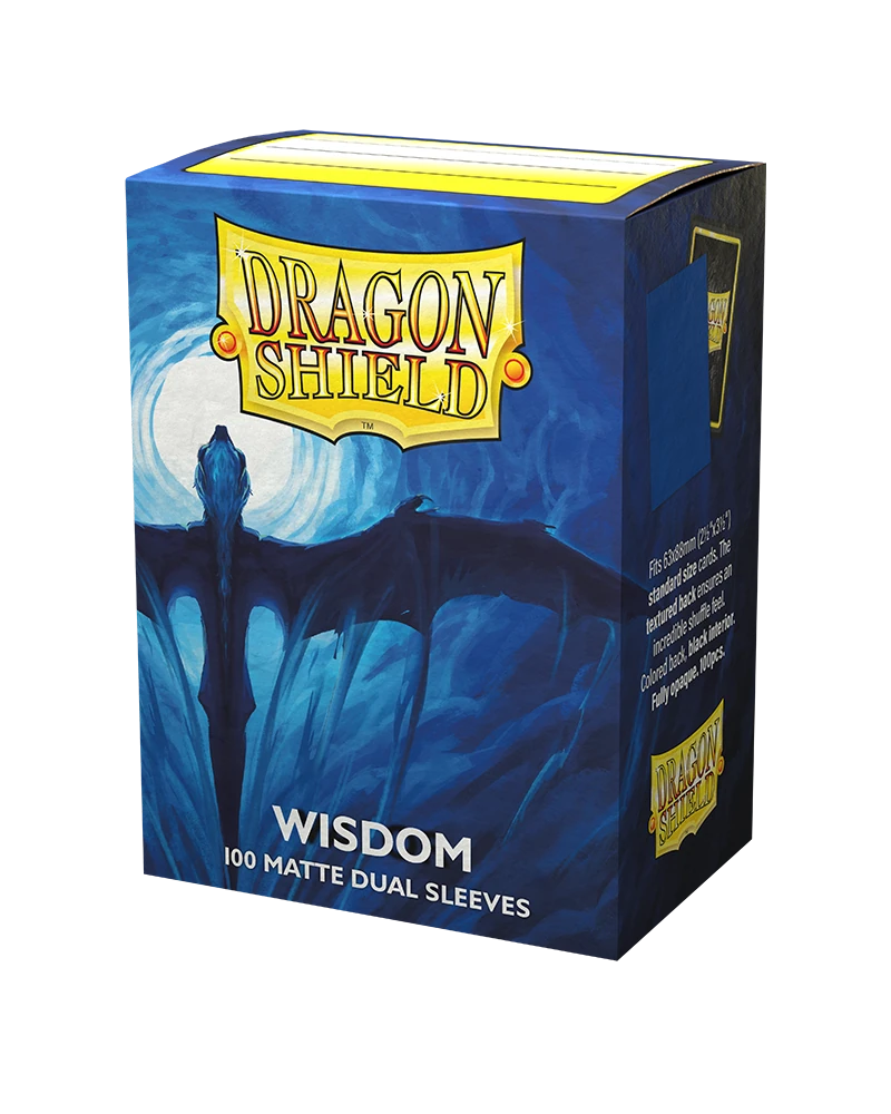 Dragon Shields: (100) Matte Dual - WIsdom